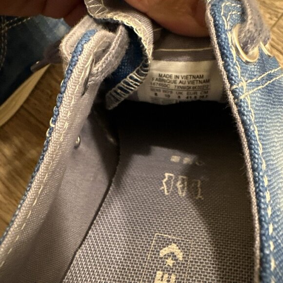 Converse Chuck 70 Low 'Twisted Vacation - Court Blue' 167650C Men's Shoes Sz 8 - Picture 10 of 10